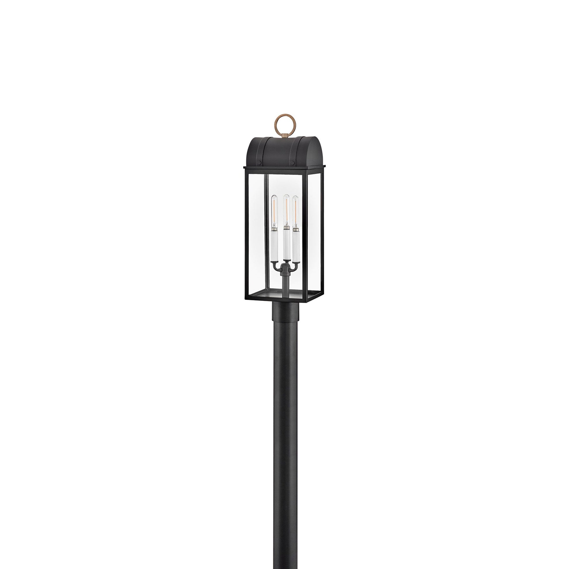 Campbell Outdoor Post Light in Detail.