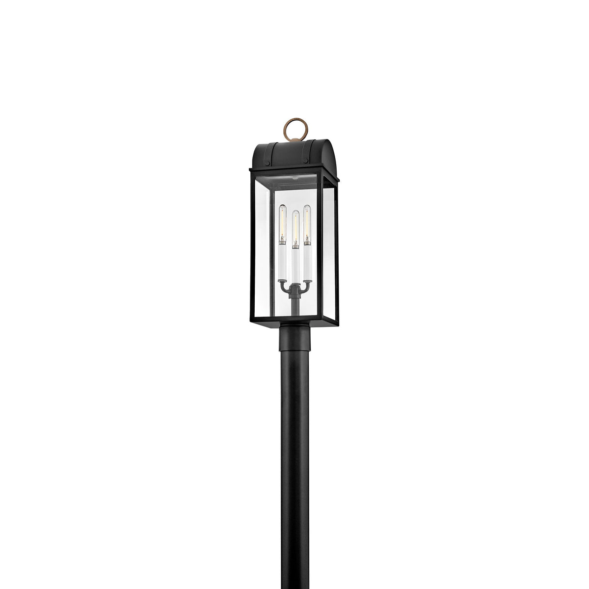 Campbell Outdoor Post Light in Detail.
