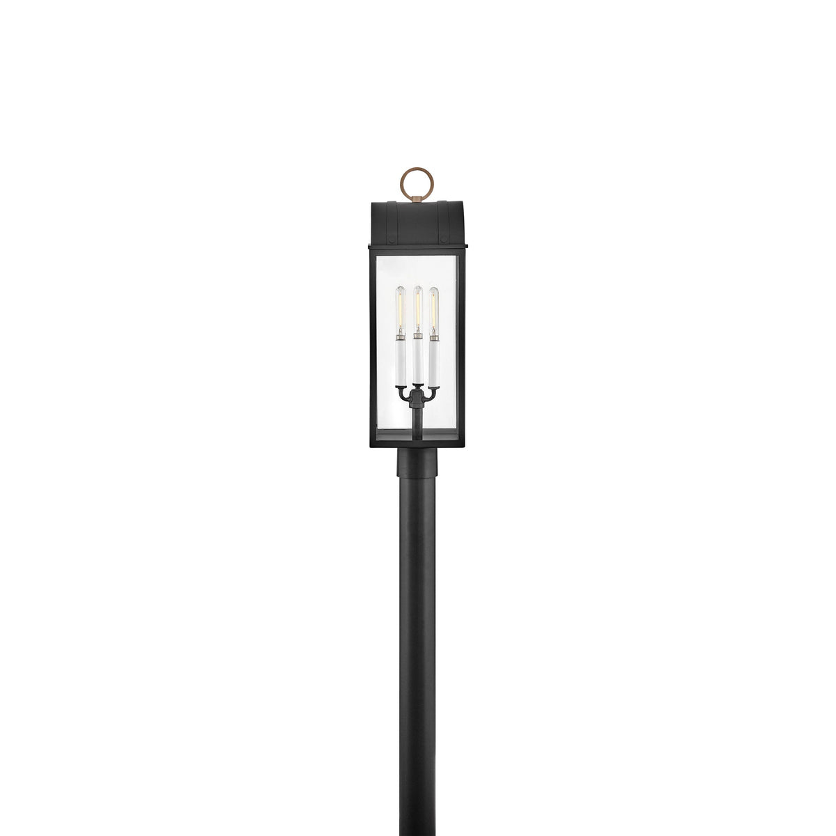Campbell Outdoor Post Light in Detail.