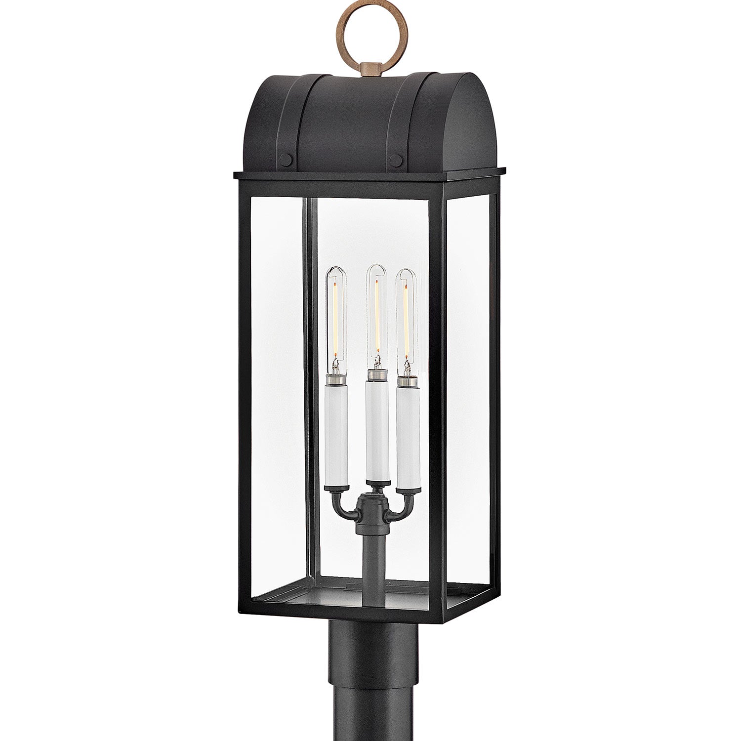 Campbell Outdoor Post Light in Detail.
