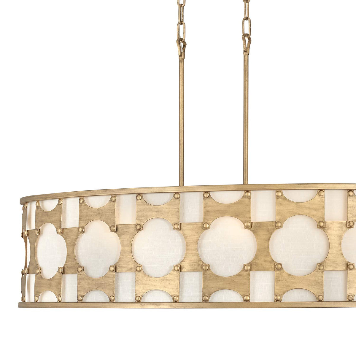 Carter Linear Pendant Light in Detail.