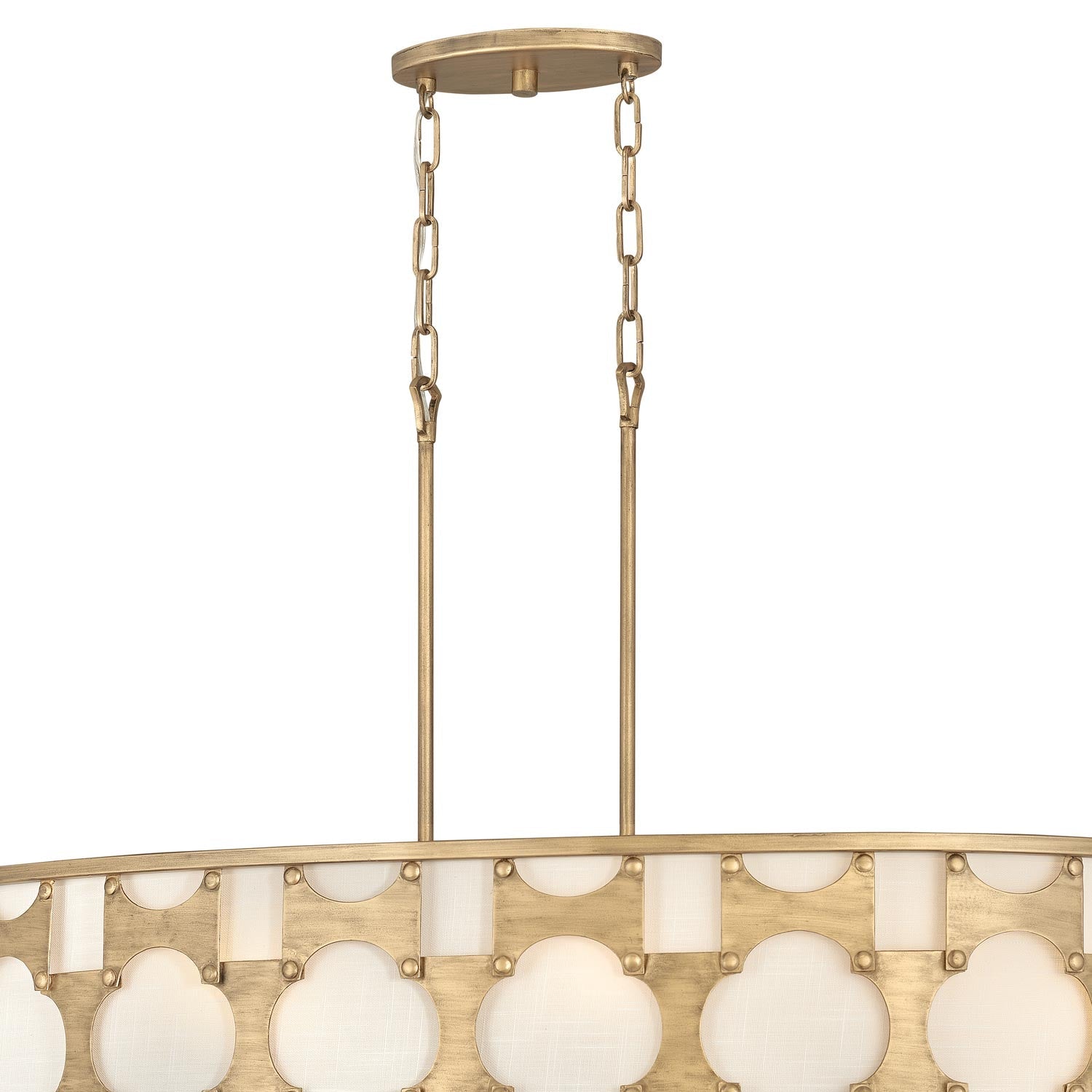 Carter Linear Pendant Light in Detail.