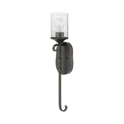 Casa Wall Light in Clear Seedy.
