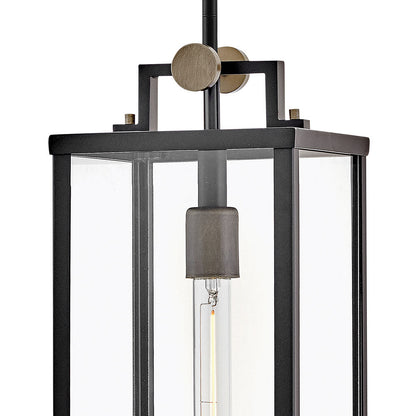 Catalina Outdoor Pendant Light in Detail.