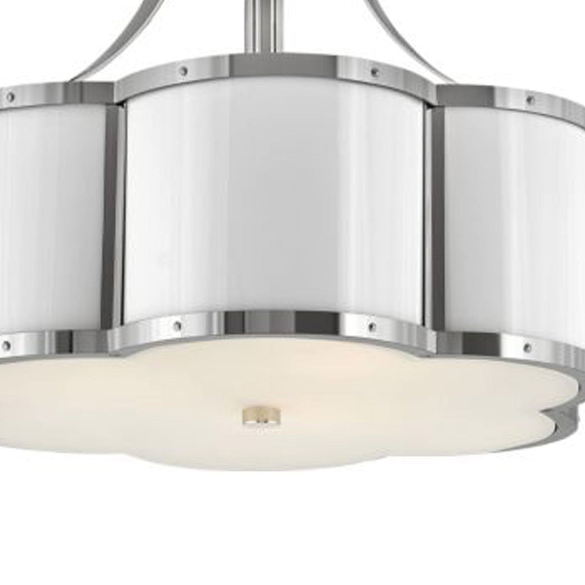 Chance Semi Flush Ceiling Light in Detail.
