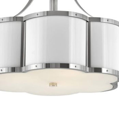 Chance Semi Flush Ceiling Light in Detail.