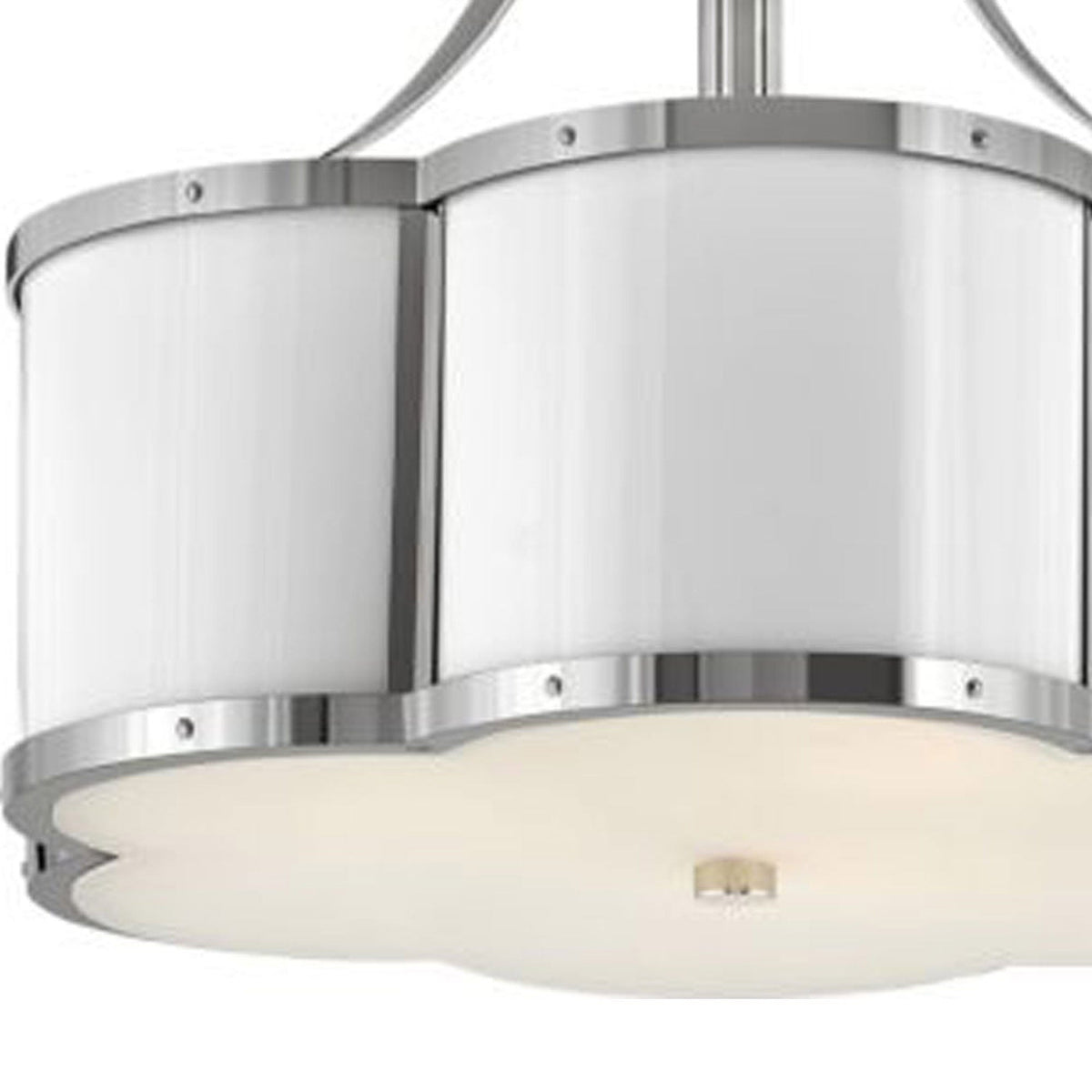 Chance Semi Flush Ceiling Light in Detail.