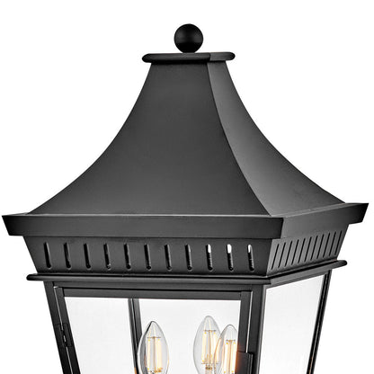 Chapel Hill Outdoor Pier Mount Light in Detail.