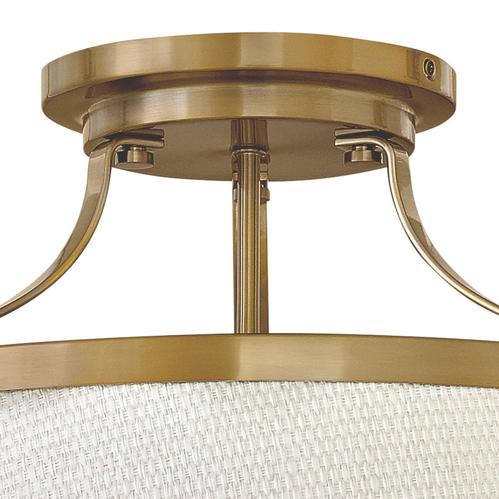 Charlotte Semi Flush Mount Ceiling Light in Detail.