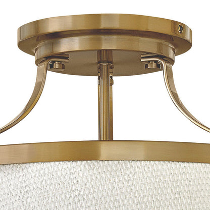 Charlotte Semi Flush Mount Ceiling Light in Detail.