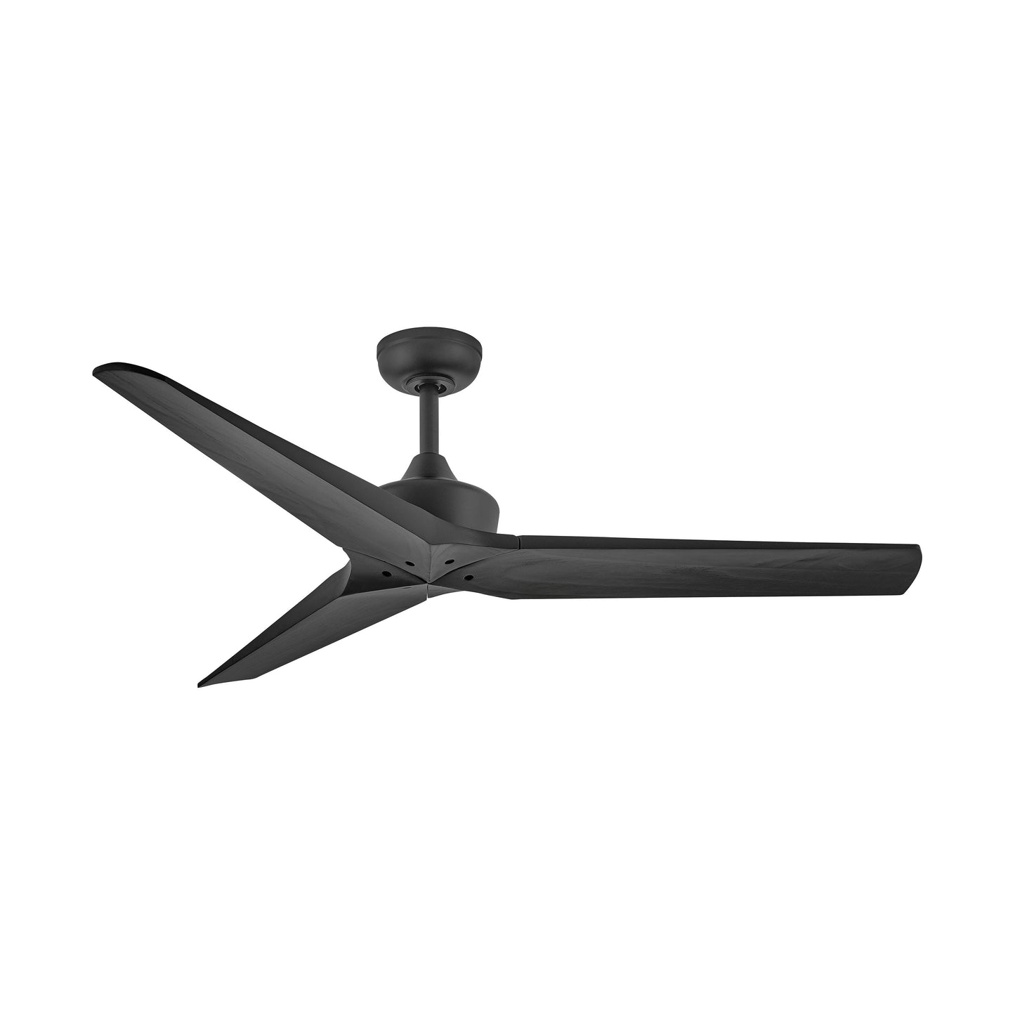 Chisel Ceiling Fan in Matte Black/Matte Black (52-Inch).