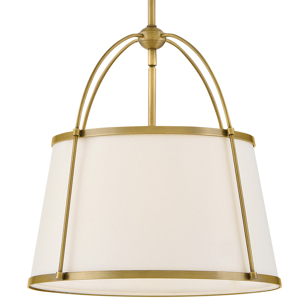 Clarke Drum Pendant Light in Detail.