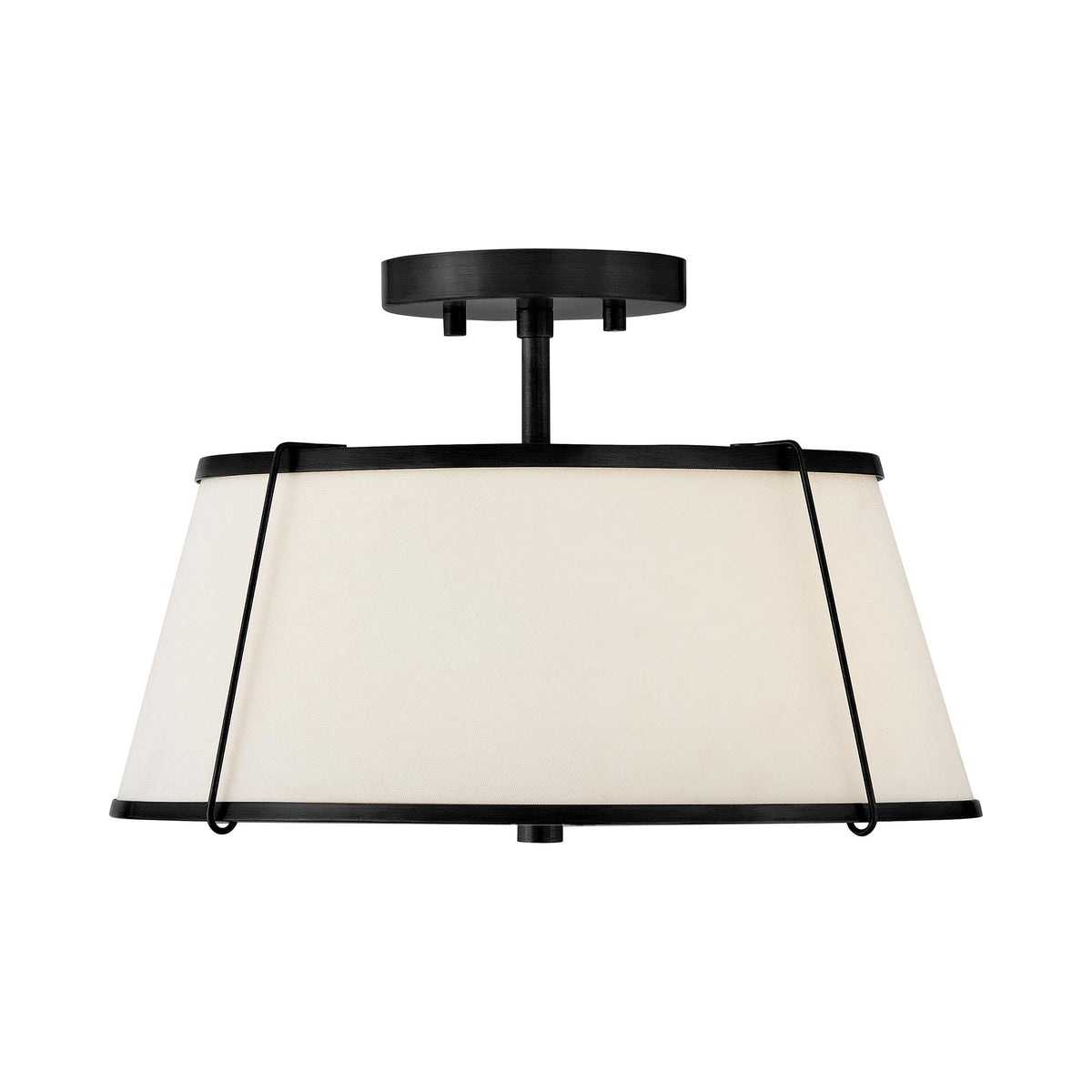Clarke Semi Flush Mount Ceiling Light in Detail.