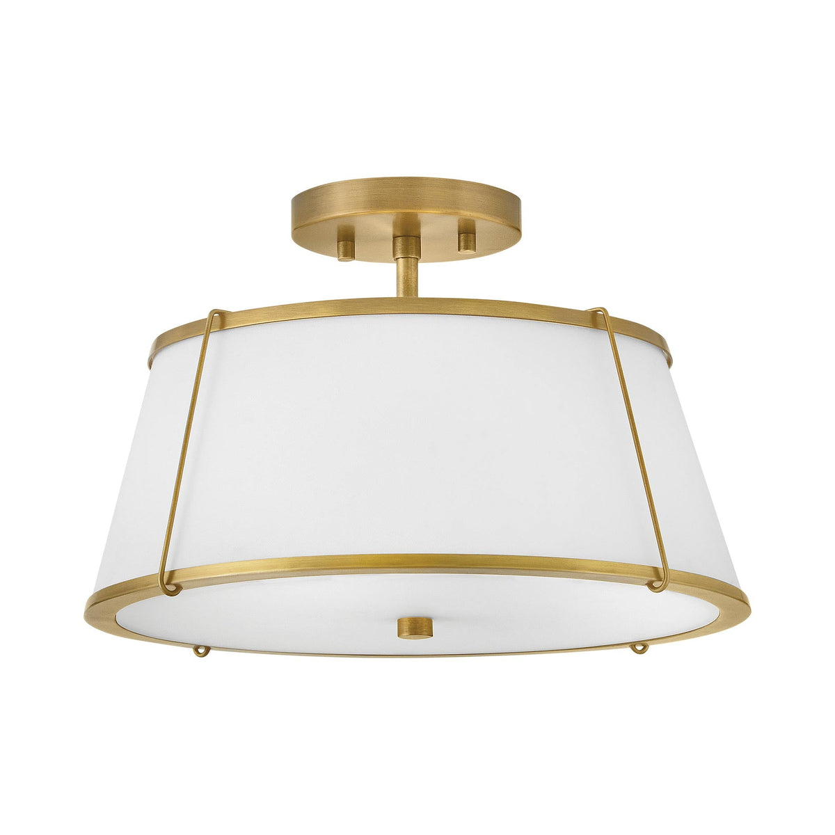 Clarke Semi Flush Mount Ceiling Light in Detail.