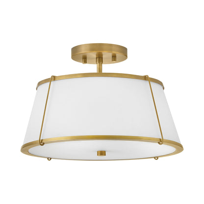 Clarke Semi Flush Mount Ceiling Light in Detail.