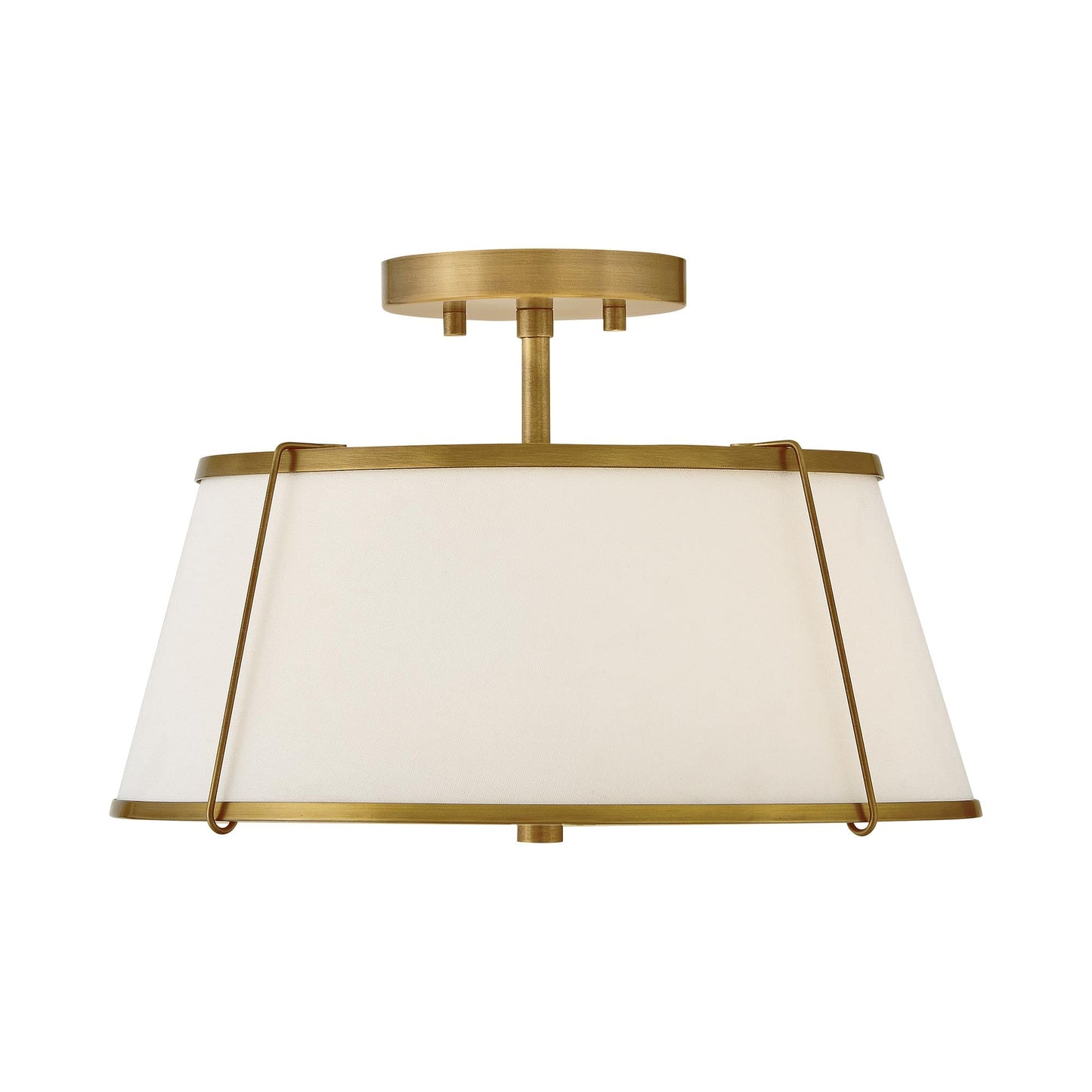 Clarke Semi Flush Mount Ceiling Light in Detail.