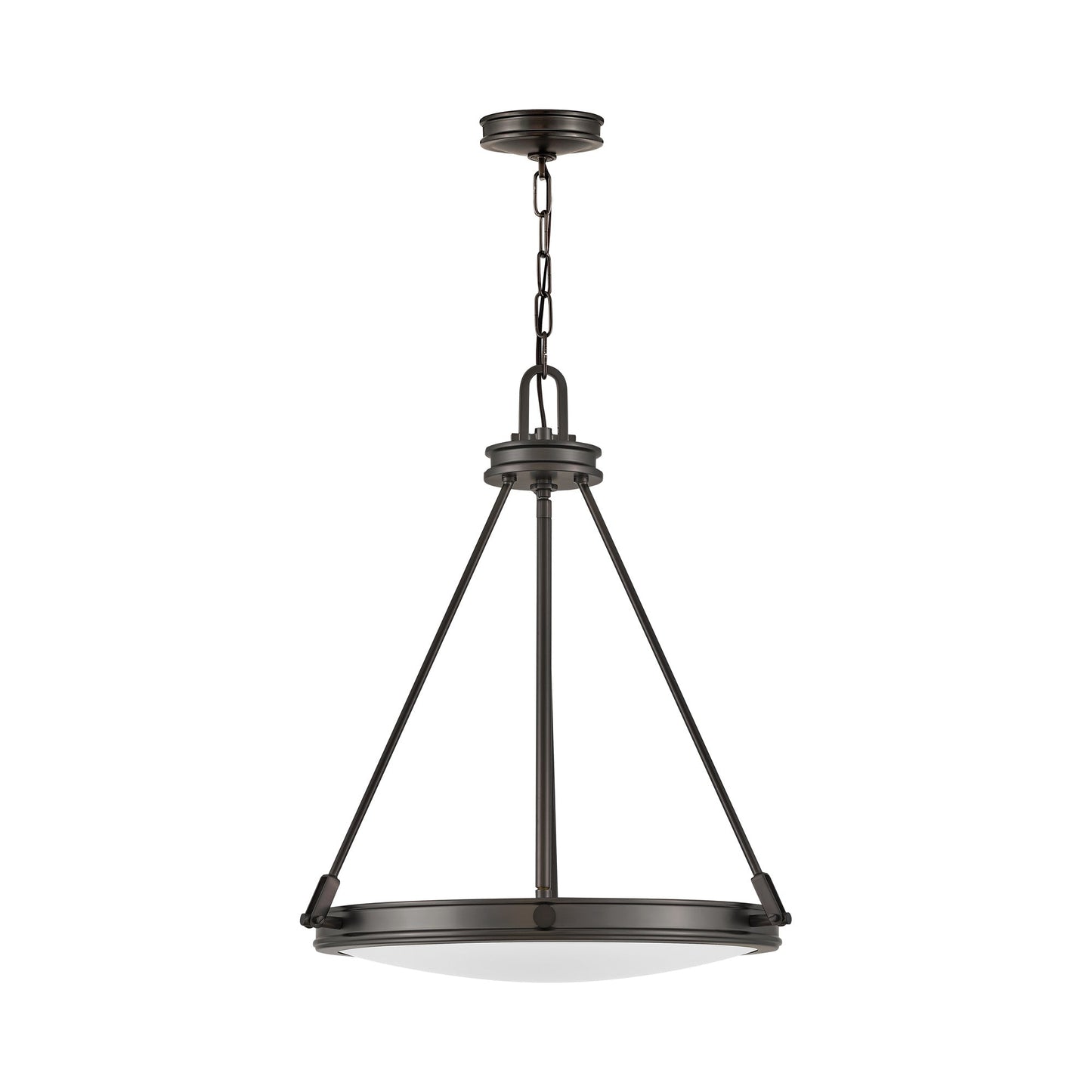 Collier Pendant Light in Black Oxide.