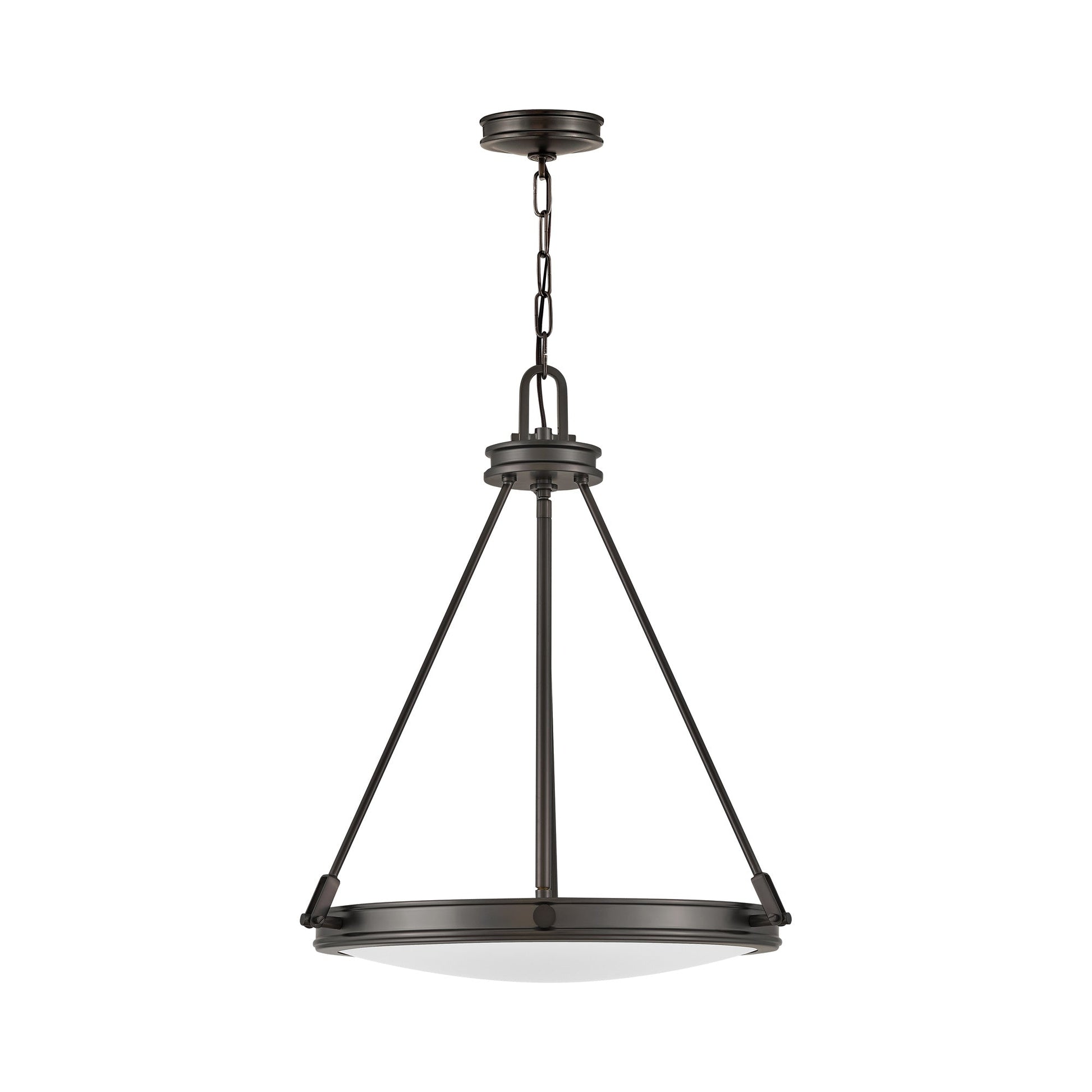 Collier Pendant Light in Black Oxide.