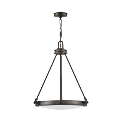 Collier Pendant Light in Black Oxide.