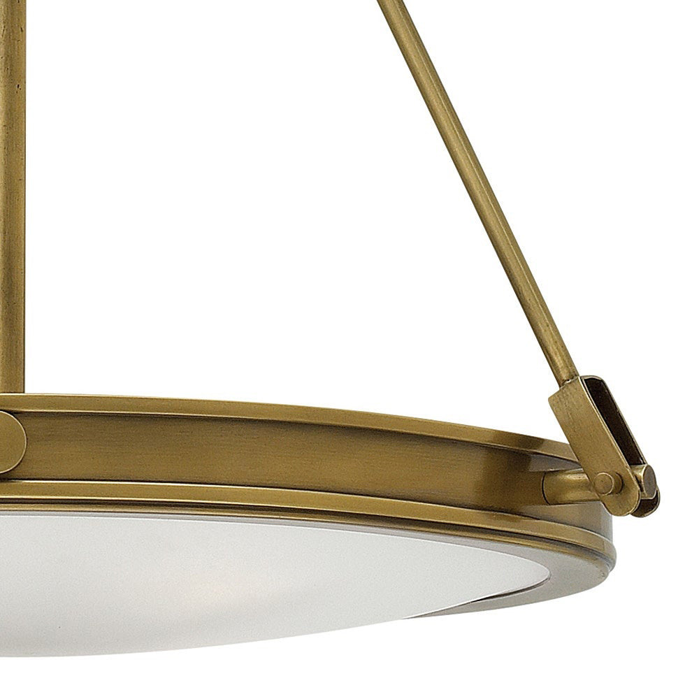 Collier Pendant Light in Detail.