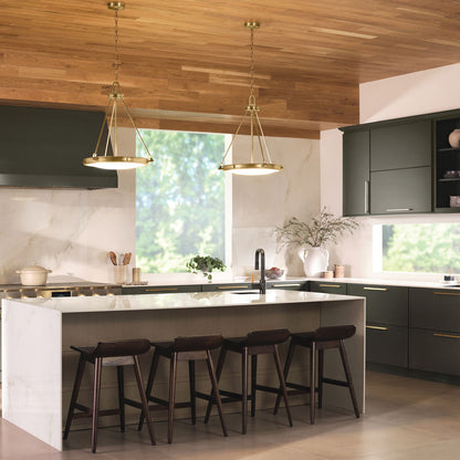 Collier Pendant Light in kitchen.