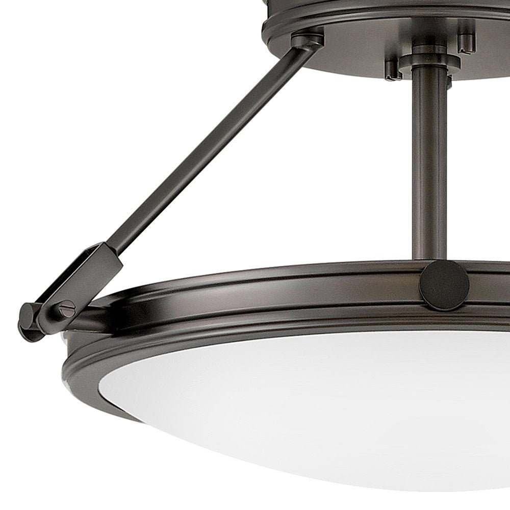 Collier Semi Flush Mount Ceiling Light in Detail.