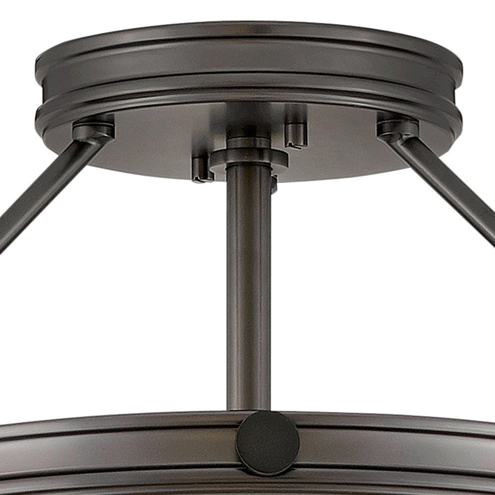 Collier Semi Flush Mount Ceiling Light in Detail.