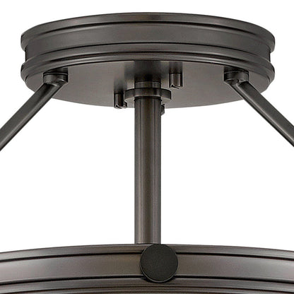 Collier Semi Flush Mount Ceiling Light in Detail.