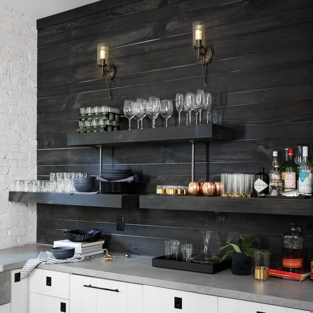 Collier Wall Light in kitchen.