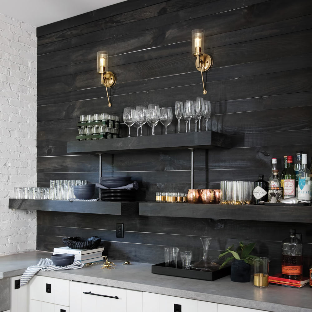 Collier Wall Light in kitchen.