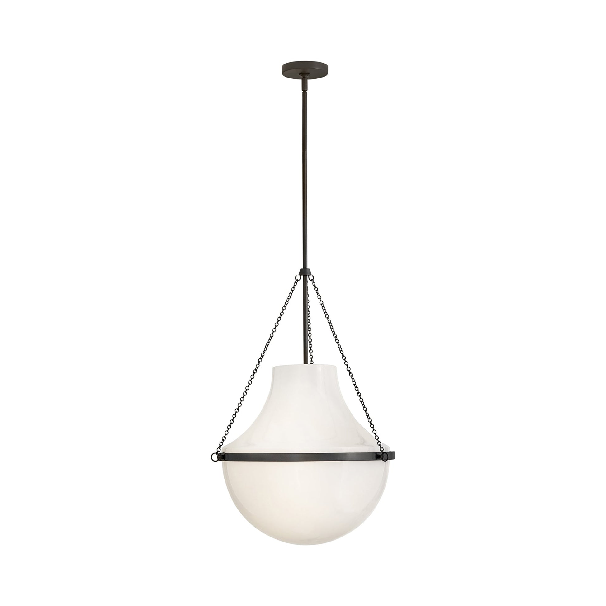 Collins Pendant Light in Black Oxide (Large).