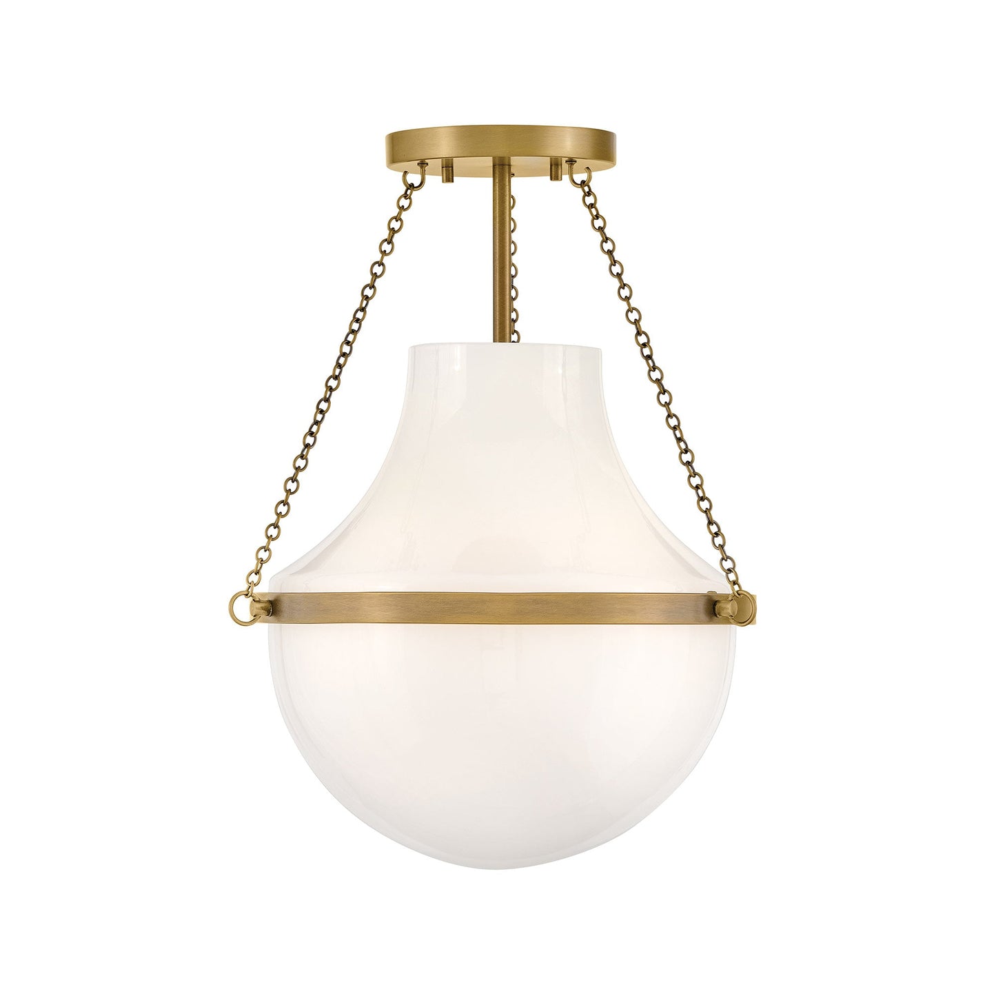 Collins Semi Flush Mount Ceiling Light in Detail.