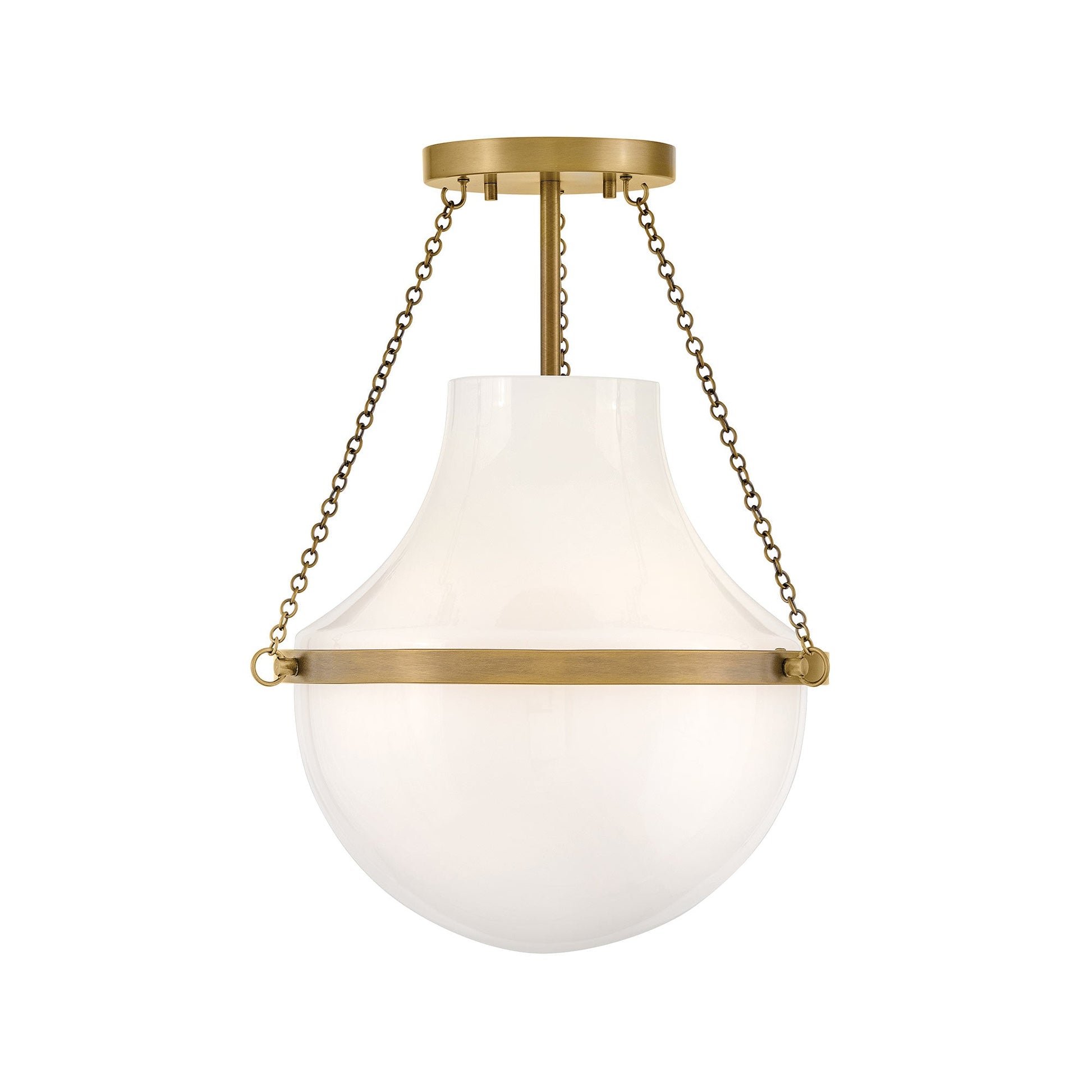 Collins Semi Flush Mount Ceiling Light in Detail.