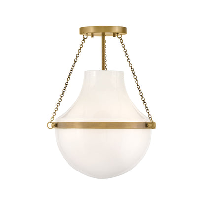 Collins Semi Flush Mount Ceiling Light in Detail.