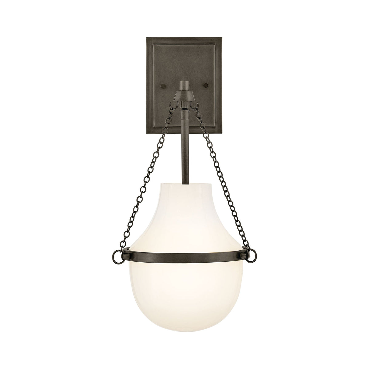 Collins Wall Light in Black Oxide.