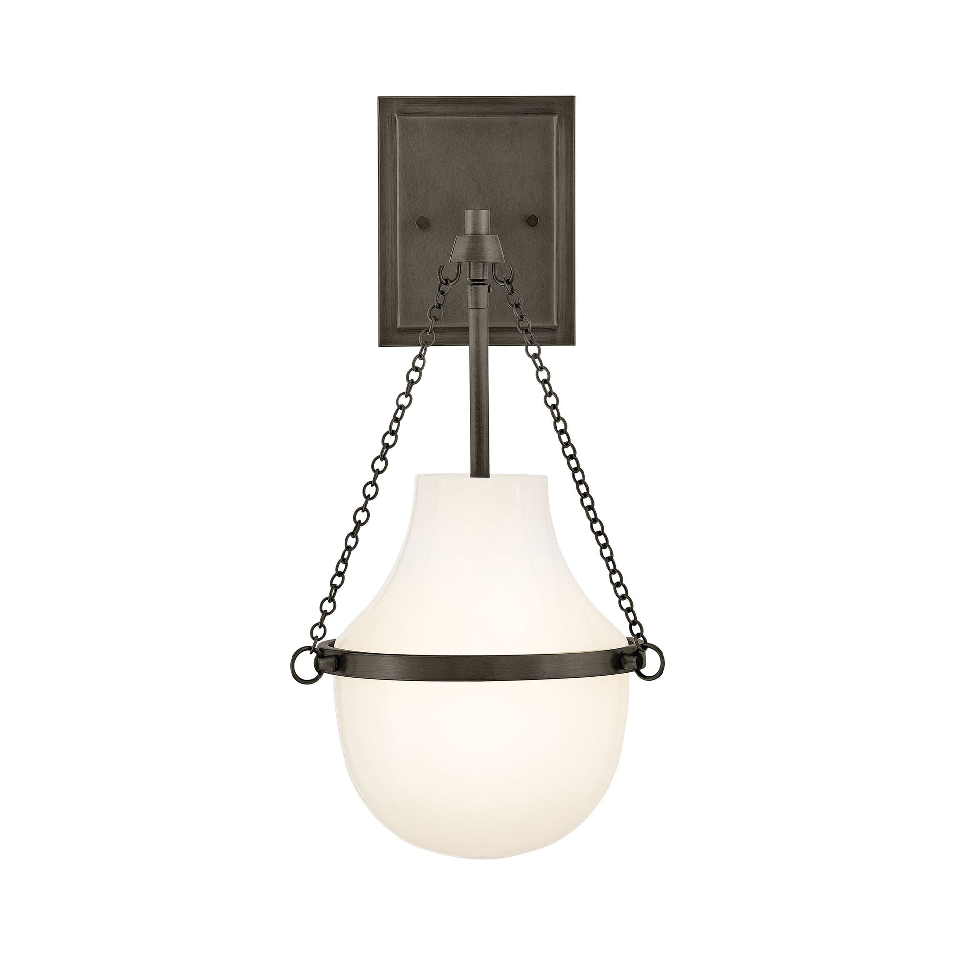 Collins Wall Light in Black Oxide.