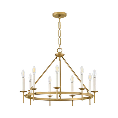 Copley Chandelier in Detail.