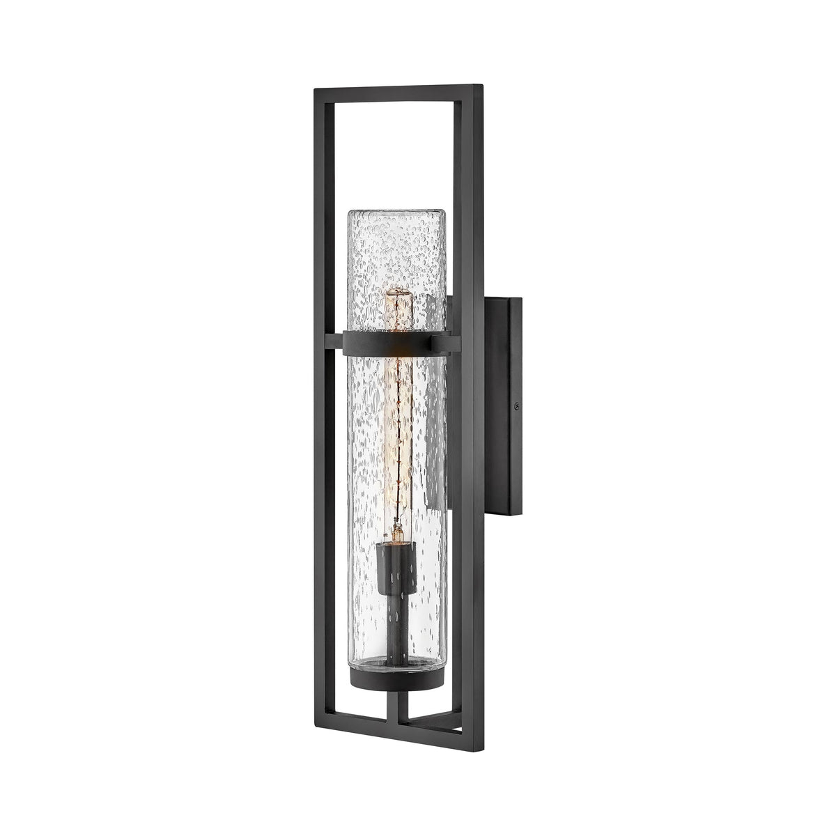 Cordillera Outdoor Wall Light in Black (26-Inch).
