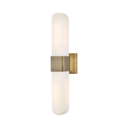 Cotes Wall Light in Lacquered Brass.