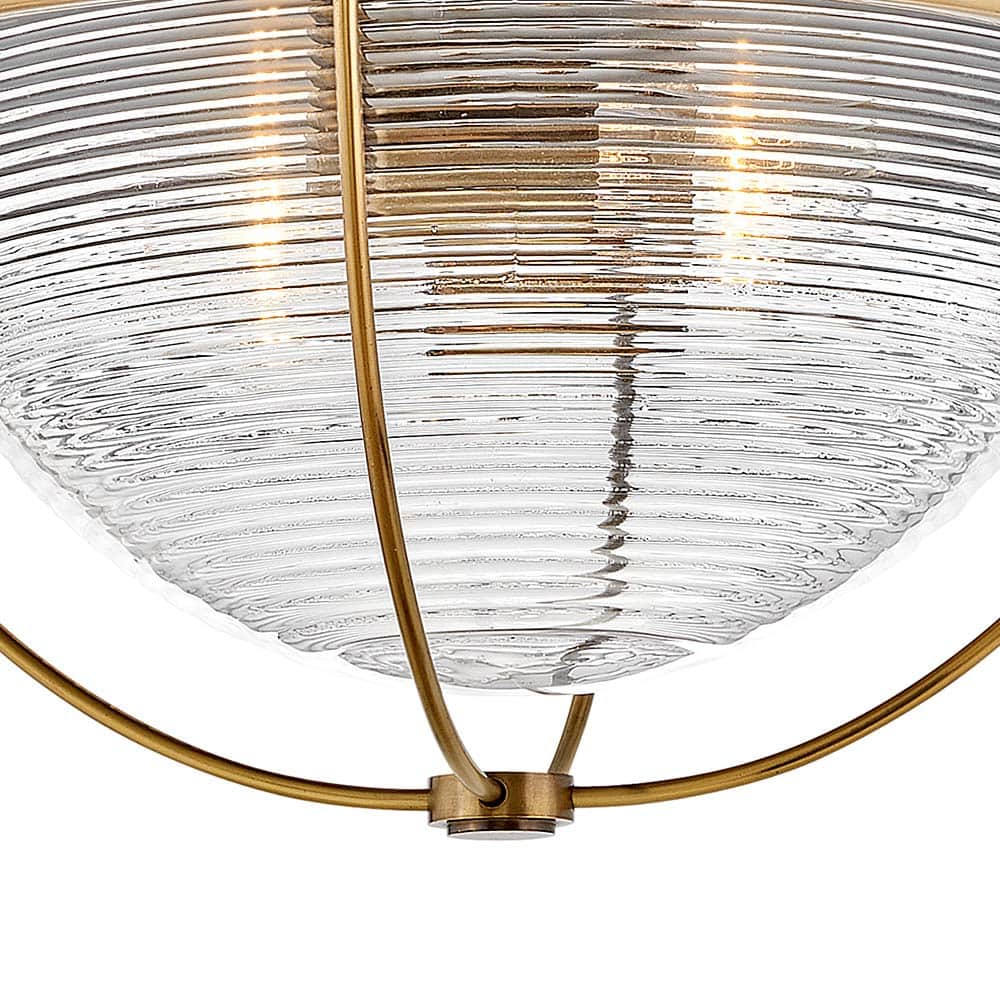 Crew Flush Mount Ceiling Light in Detail.