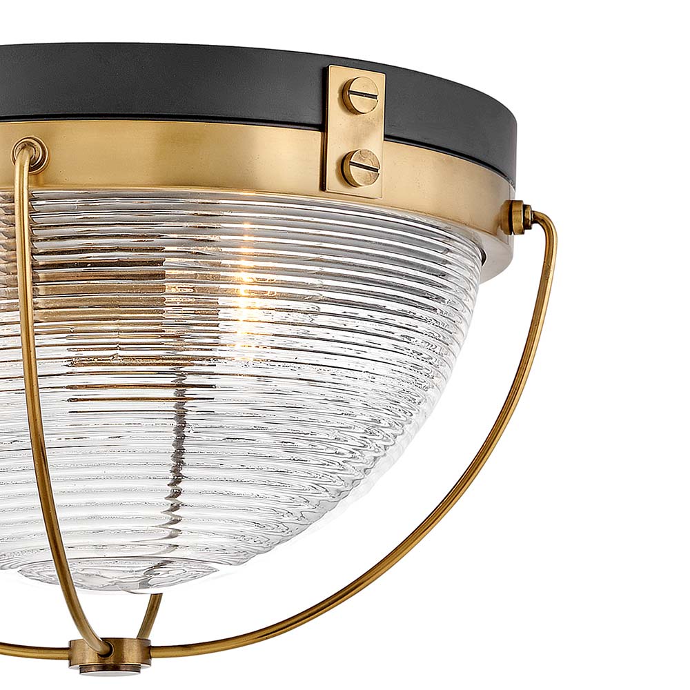 Crew Flush Mount Ceiling Light in Detail.