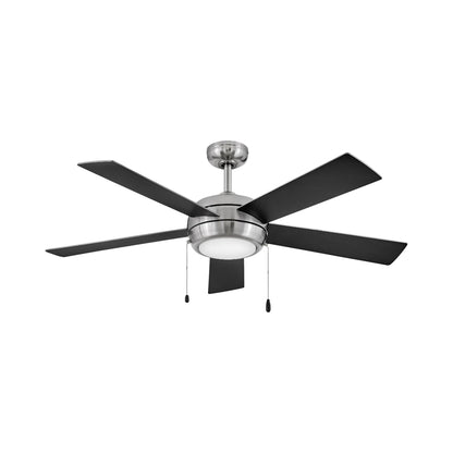 Croft LED Ceiling Fan in Brushed Nickel (52-Inch).