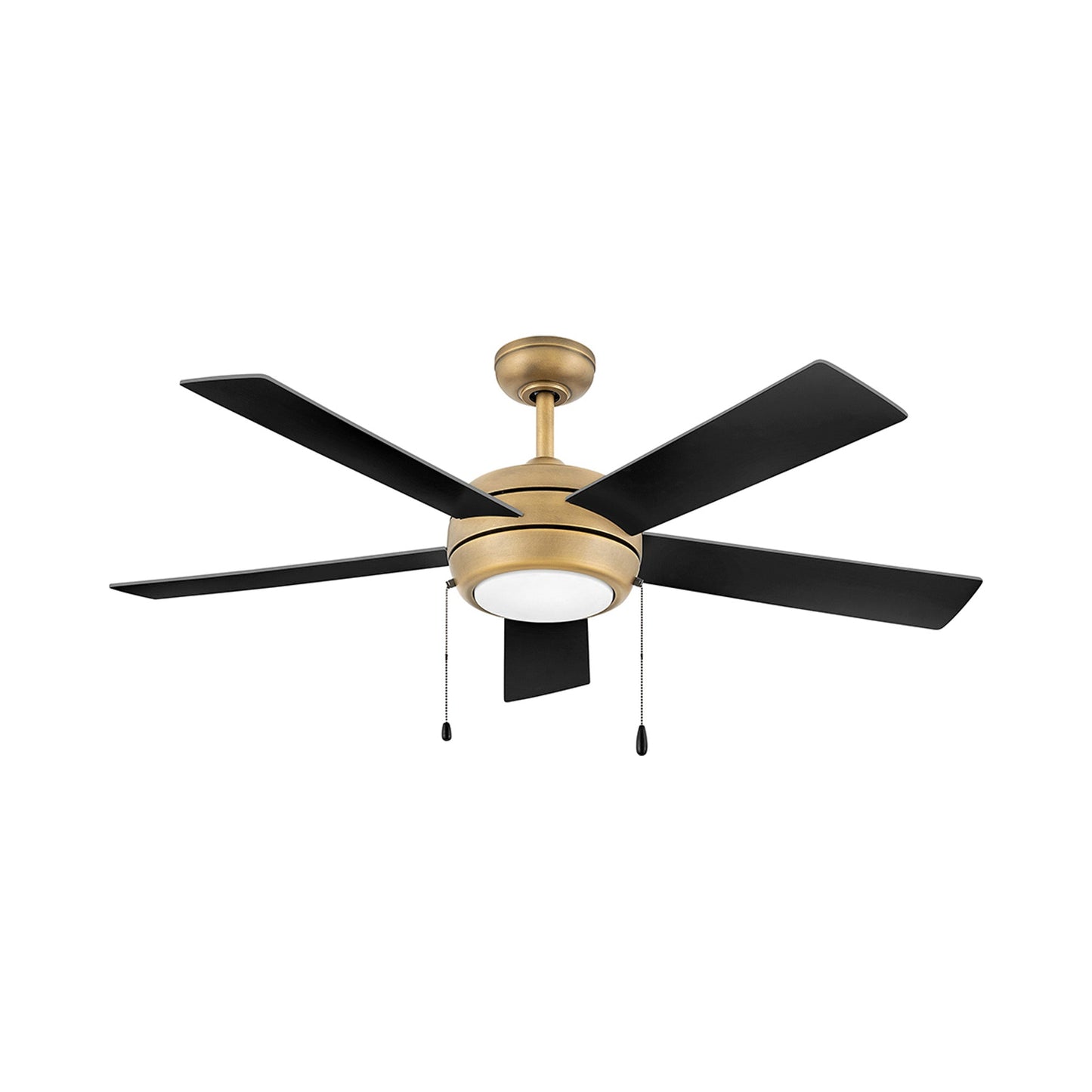 Croft LED Ceiling Fan in Heritage Brass (52-Inch).