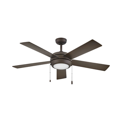Croft LED Ceiling Fan in Metallic Matte Bronze (52-Inch).