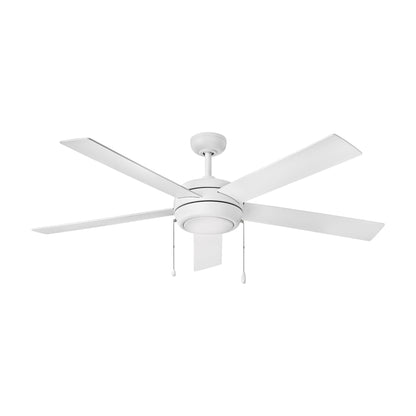 Croft LED Ceiling Fan in Chalk White (60-Inch).