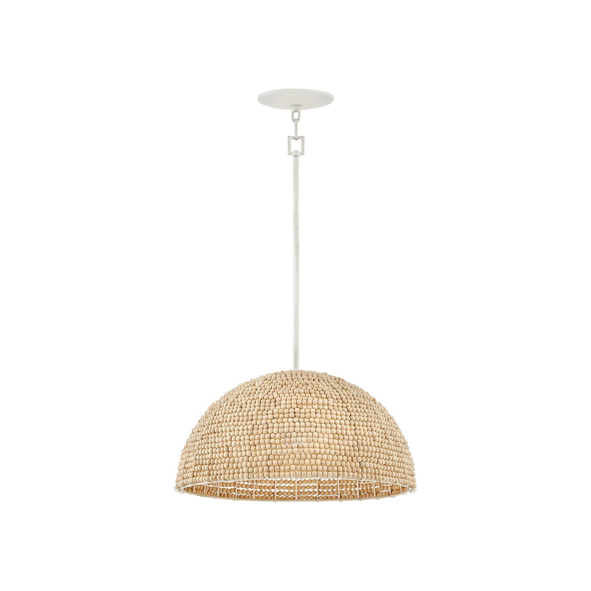 Dalia Pendant Light in Textured Plaster (Medium).