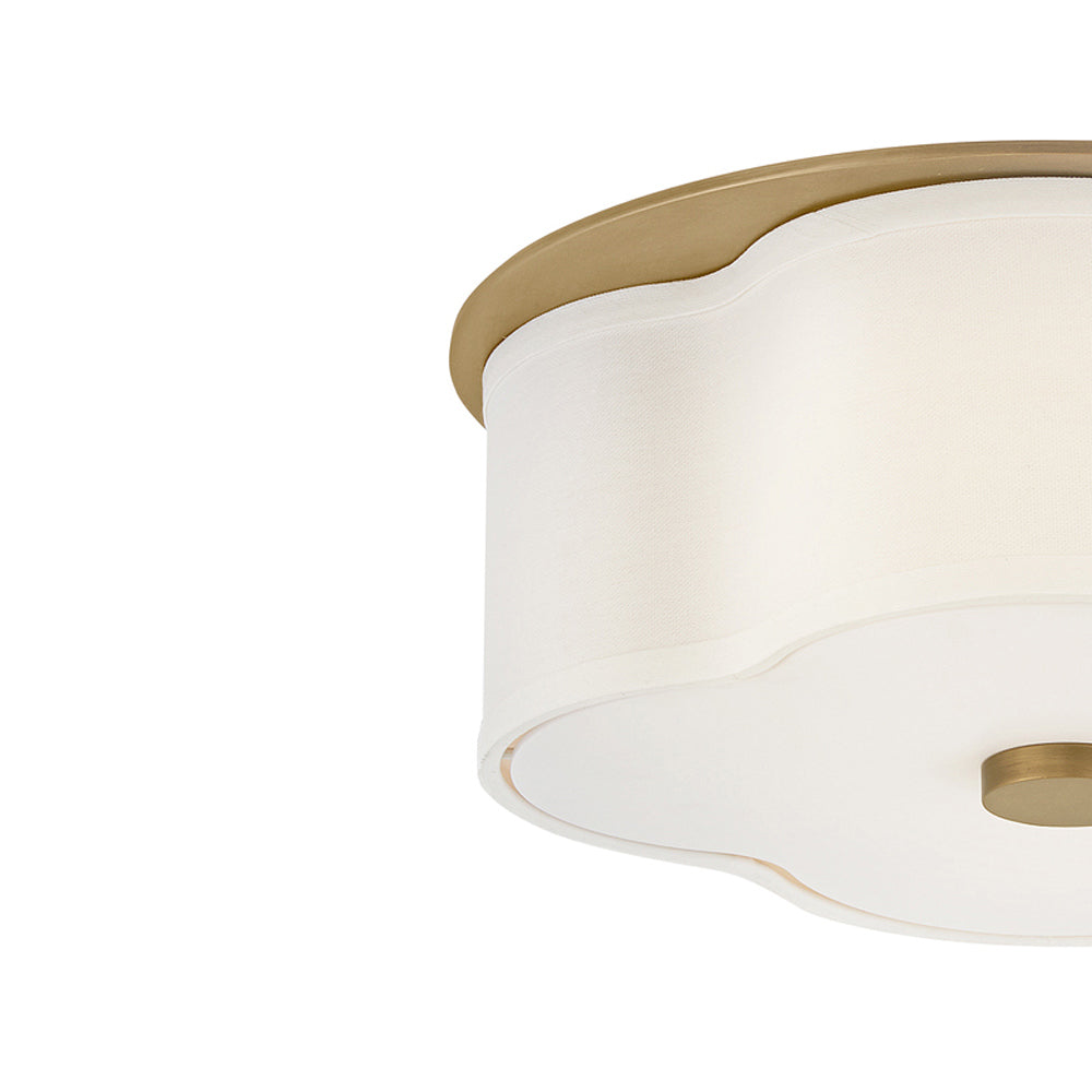 Delaney Flush Mount Ceiling Light in Detail.