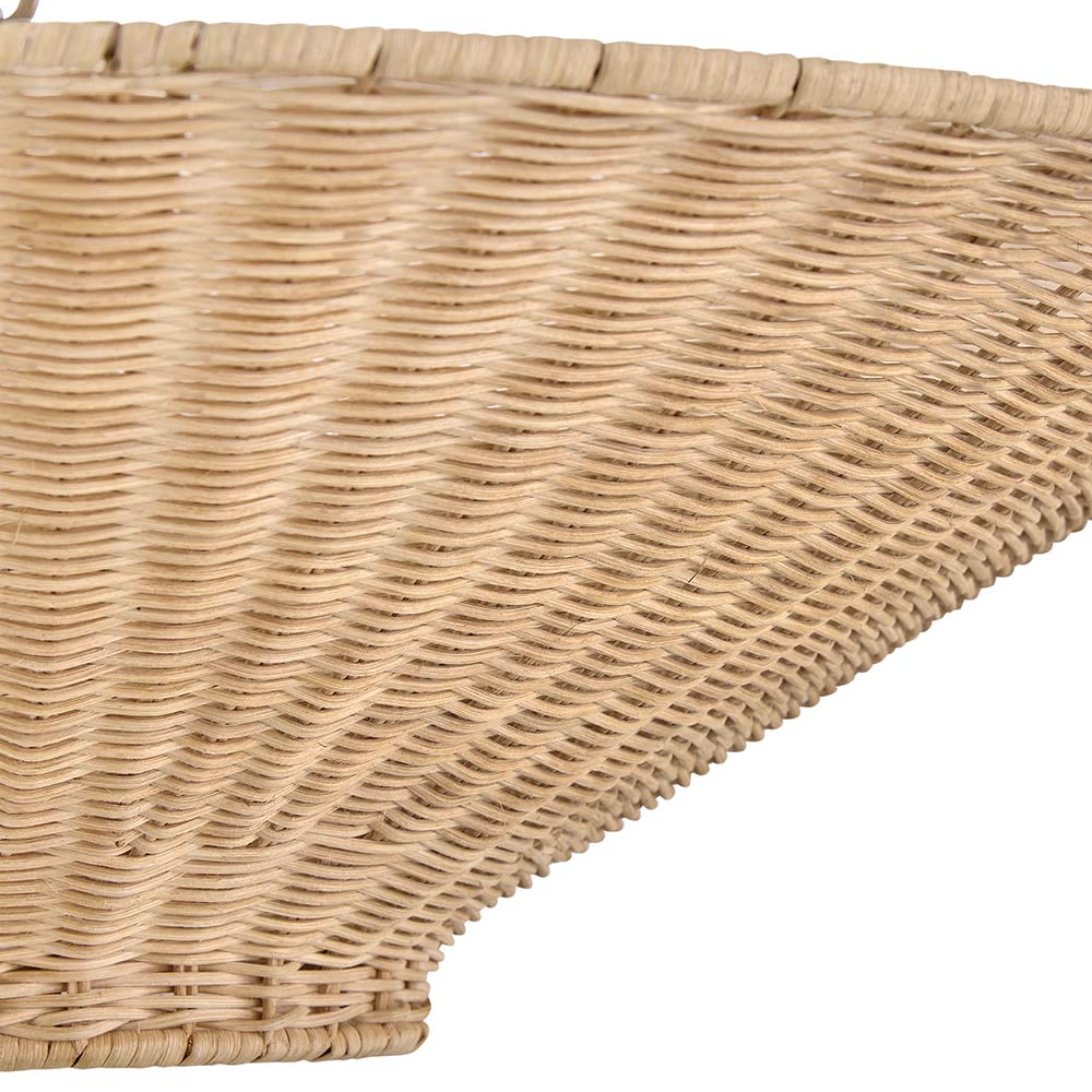 Delia Semi Flush Convertible Pendant Light in Detail.