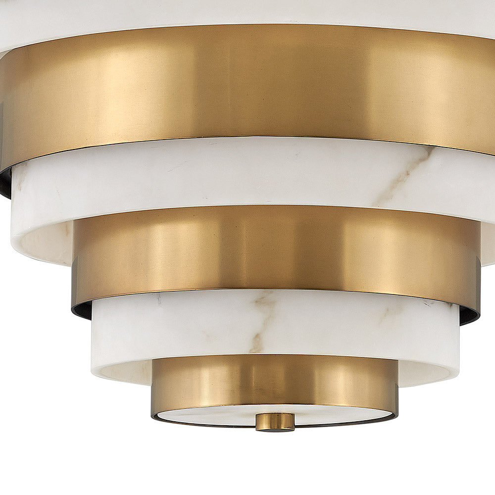 Echelon Semi Flush Mount Ceiling Light in Detail.