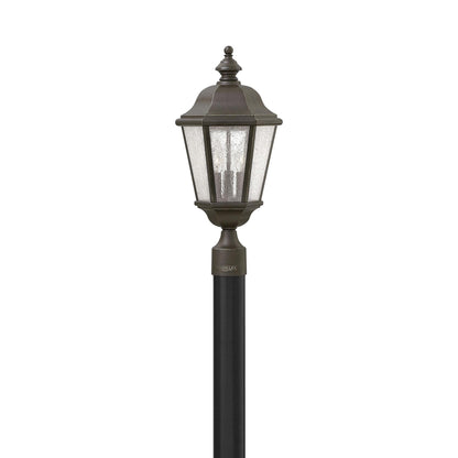 Edgewater Outdoor Post Light in Oil Rubbed Bronze (Bulb Included/21.25-Inch).